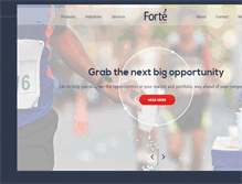 Tablet Screenshot of fortewares.com